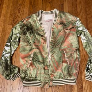 Scotch & Soda silk bomber jacket